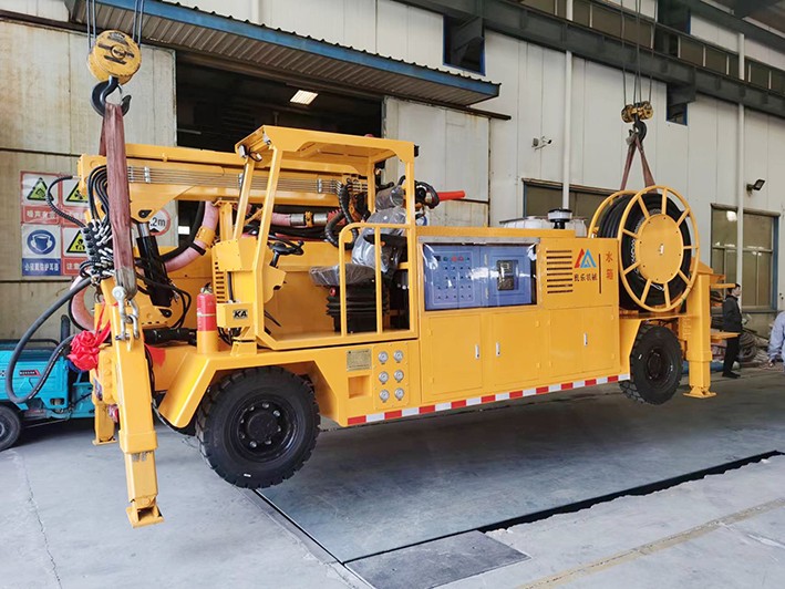 疫情防控不松懈，柴油機(jī)礦用混凝土濕式噴射車正常發(fā)貨！